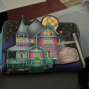 Coraline Loungefly Glow in the dark zip wallet